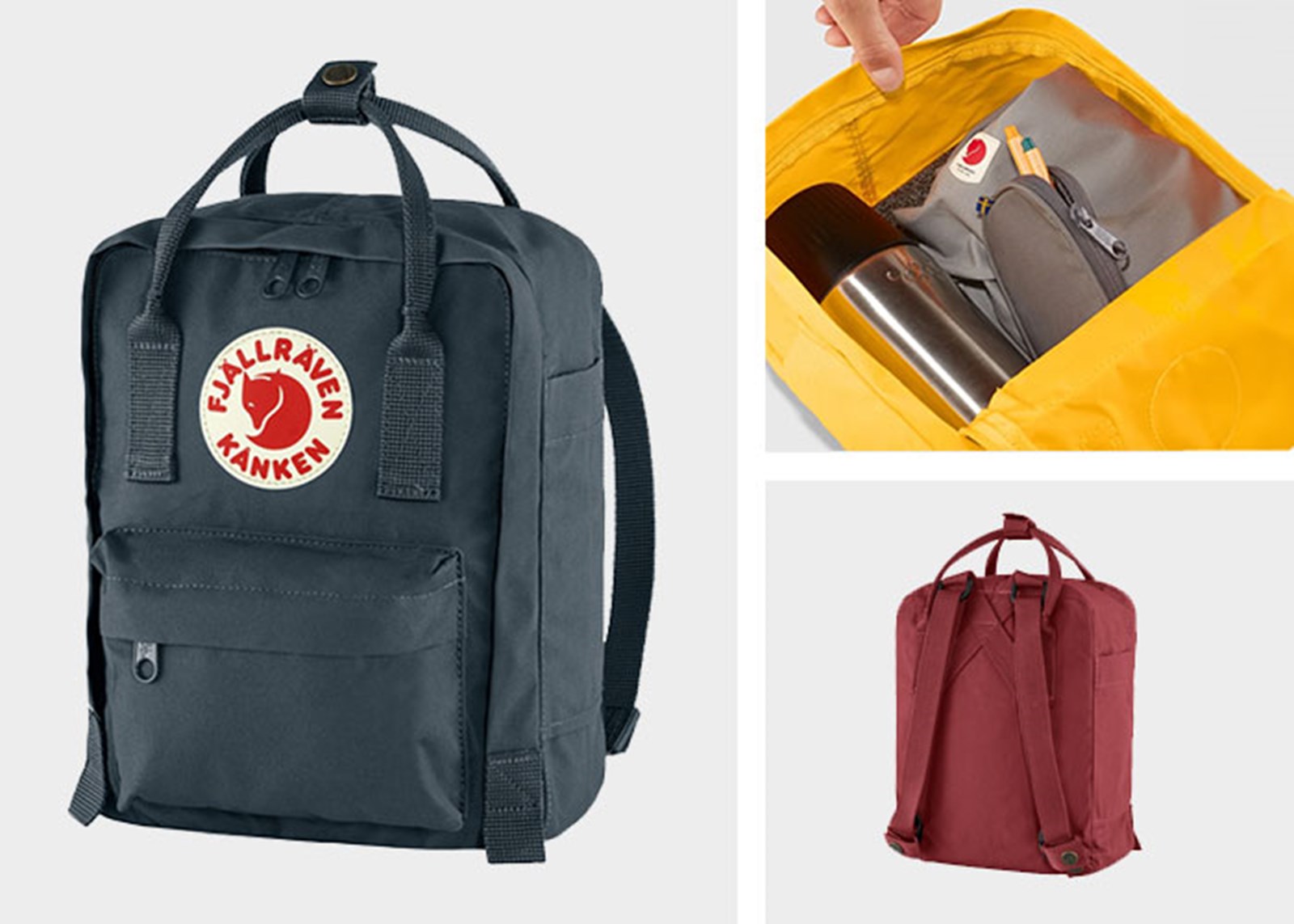 Fjällräven Kånken mini.