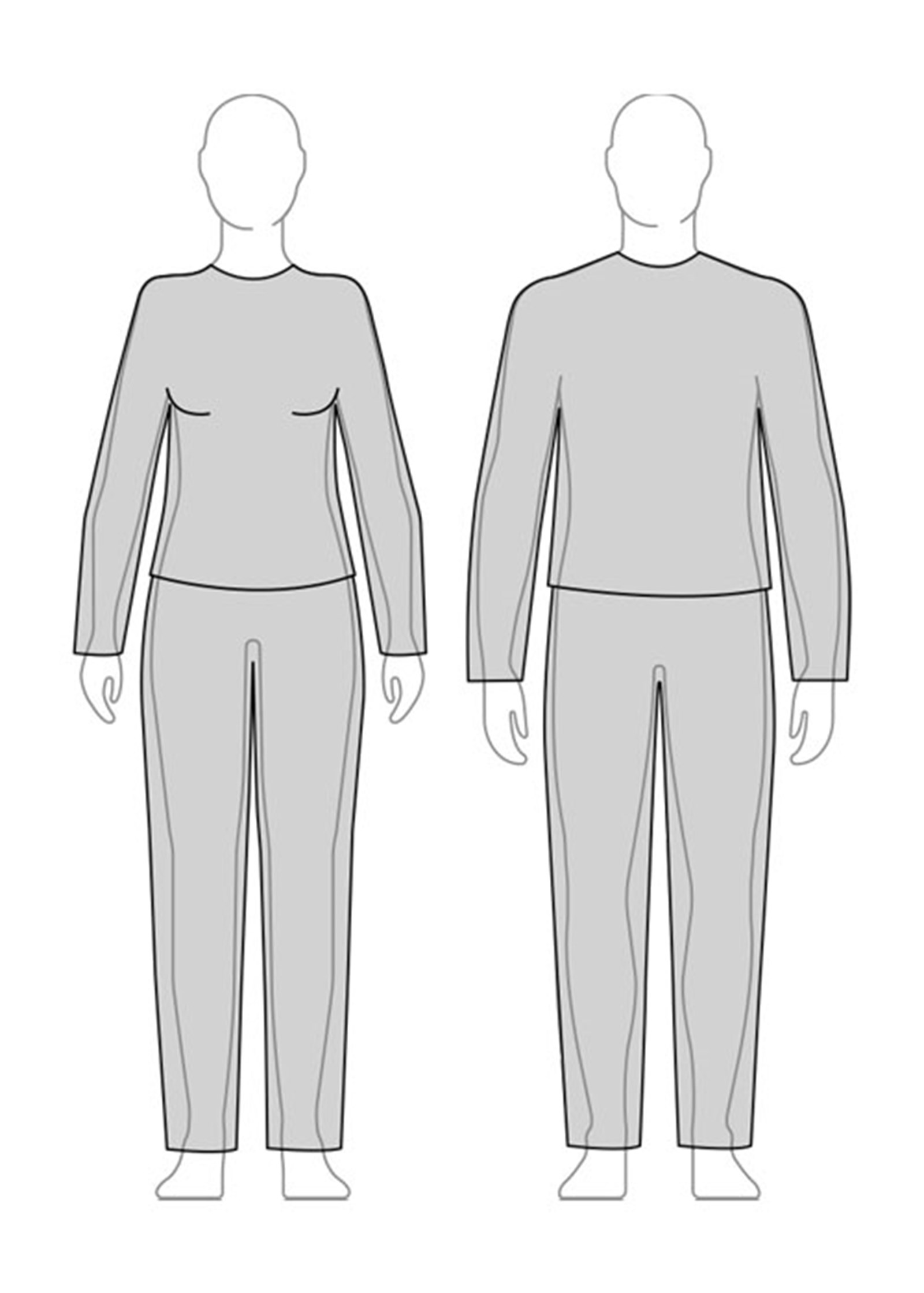 Relaxed fit (comfort) pasform.