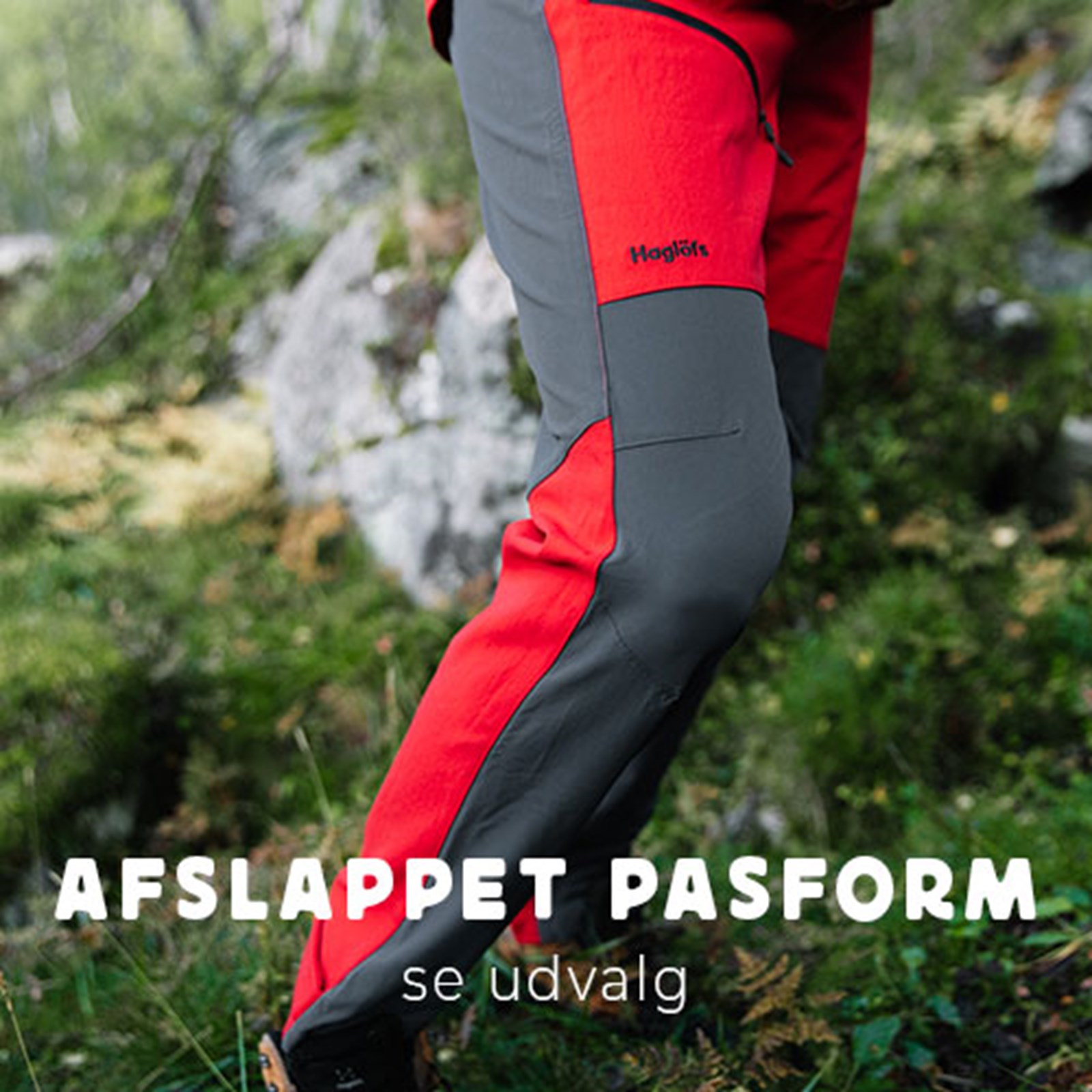 Afslappet pasform