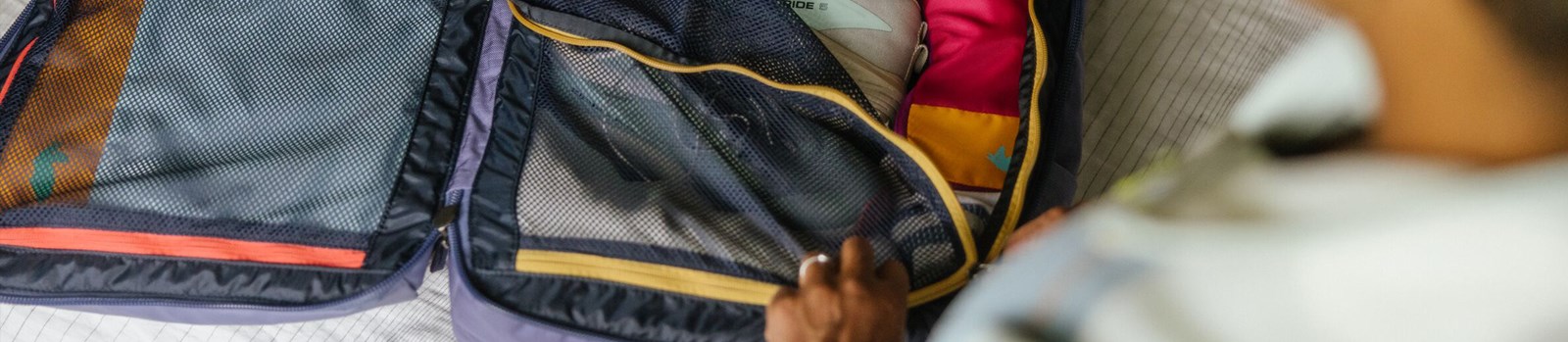 En rygsæk med mange forskellige rum og masser af plads.