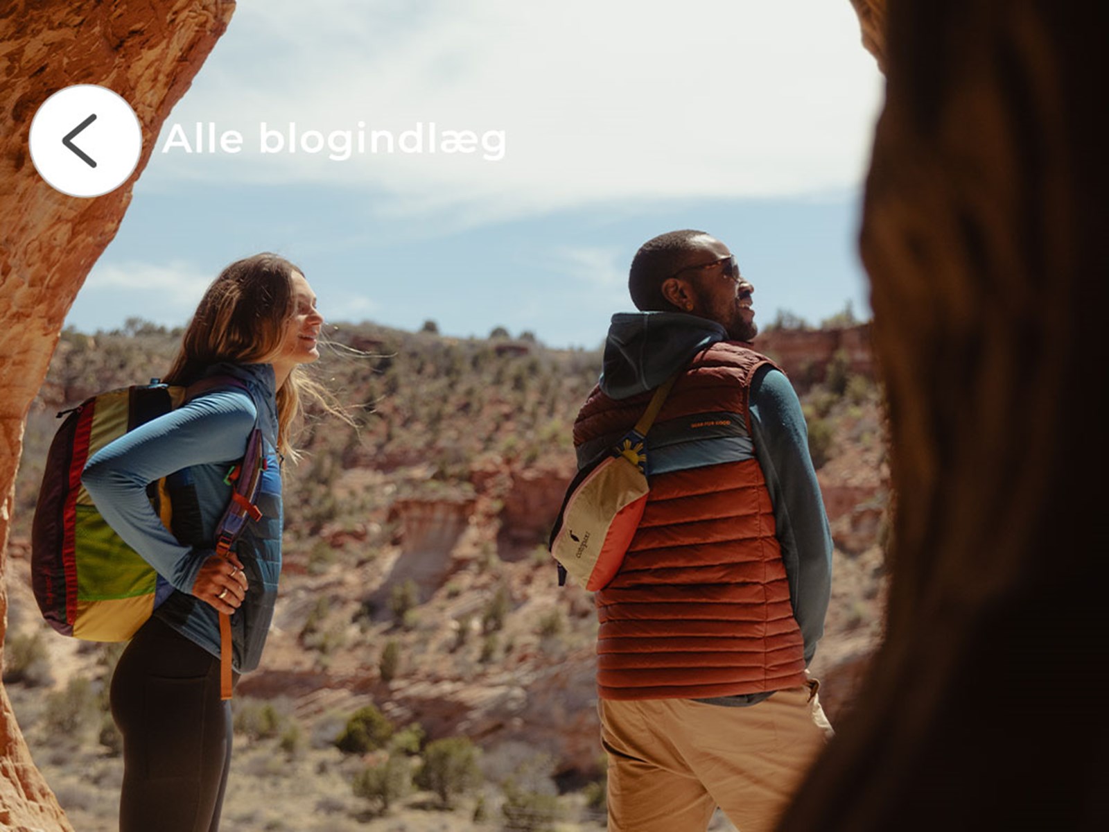 To personer der kigger udover horisonten