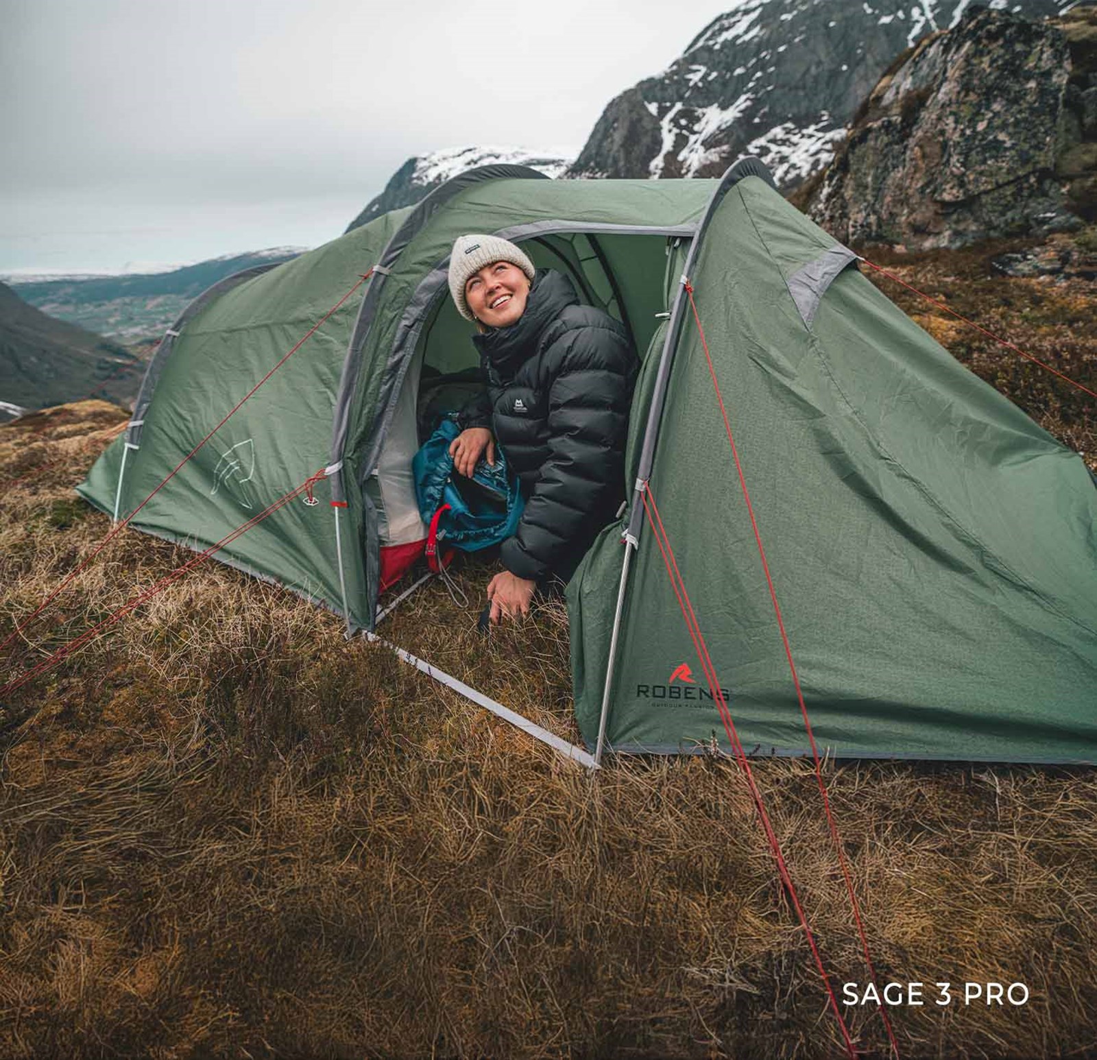 Pige i teltet Sage 3 Pro