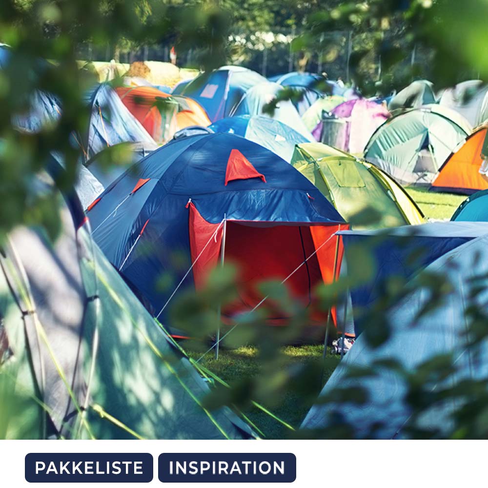 Pakkeliste: Bliv klar til festival 2025