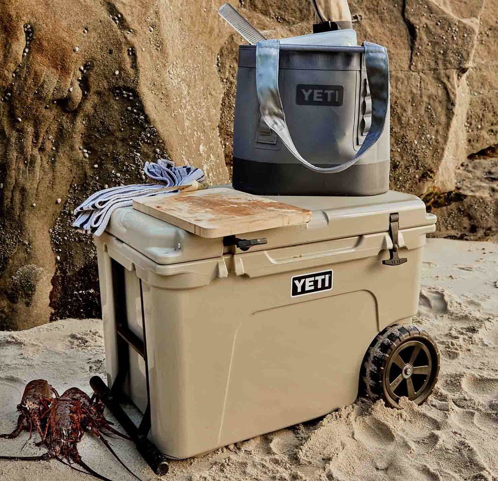 Yeti Tundra køleboks med hjul.