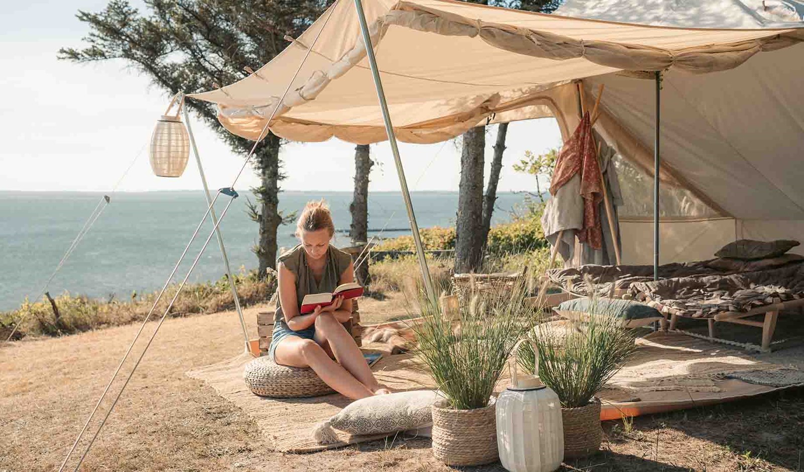 Glamping grej Nordisk.