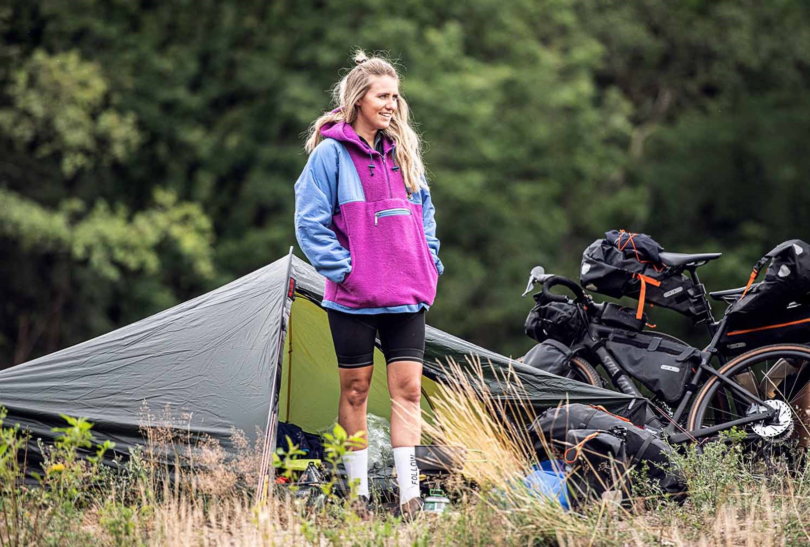Sovesystem til bikepacking