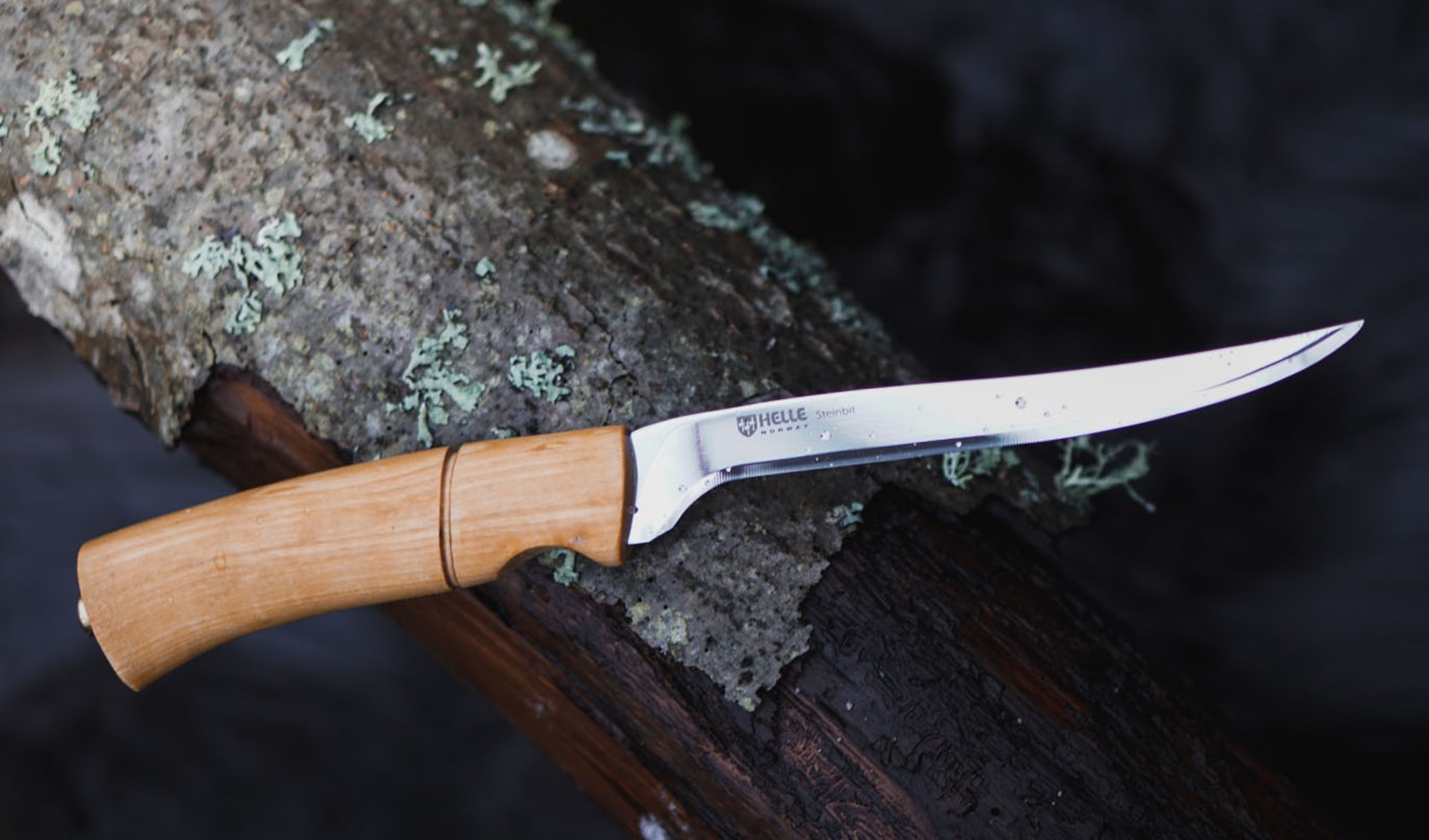 Helle Steinbit fiskekniv.