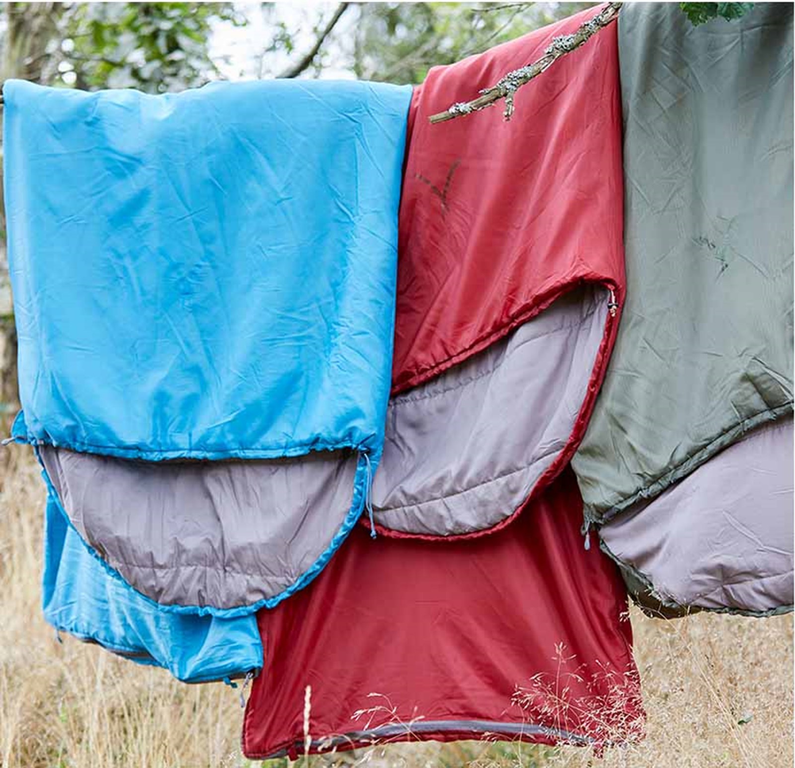 Fibersoveposer, der bliver luftet.