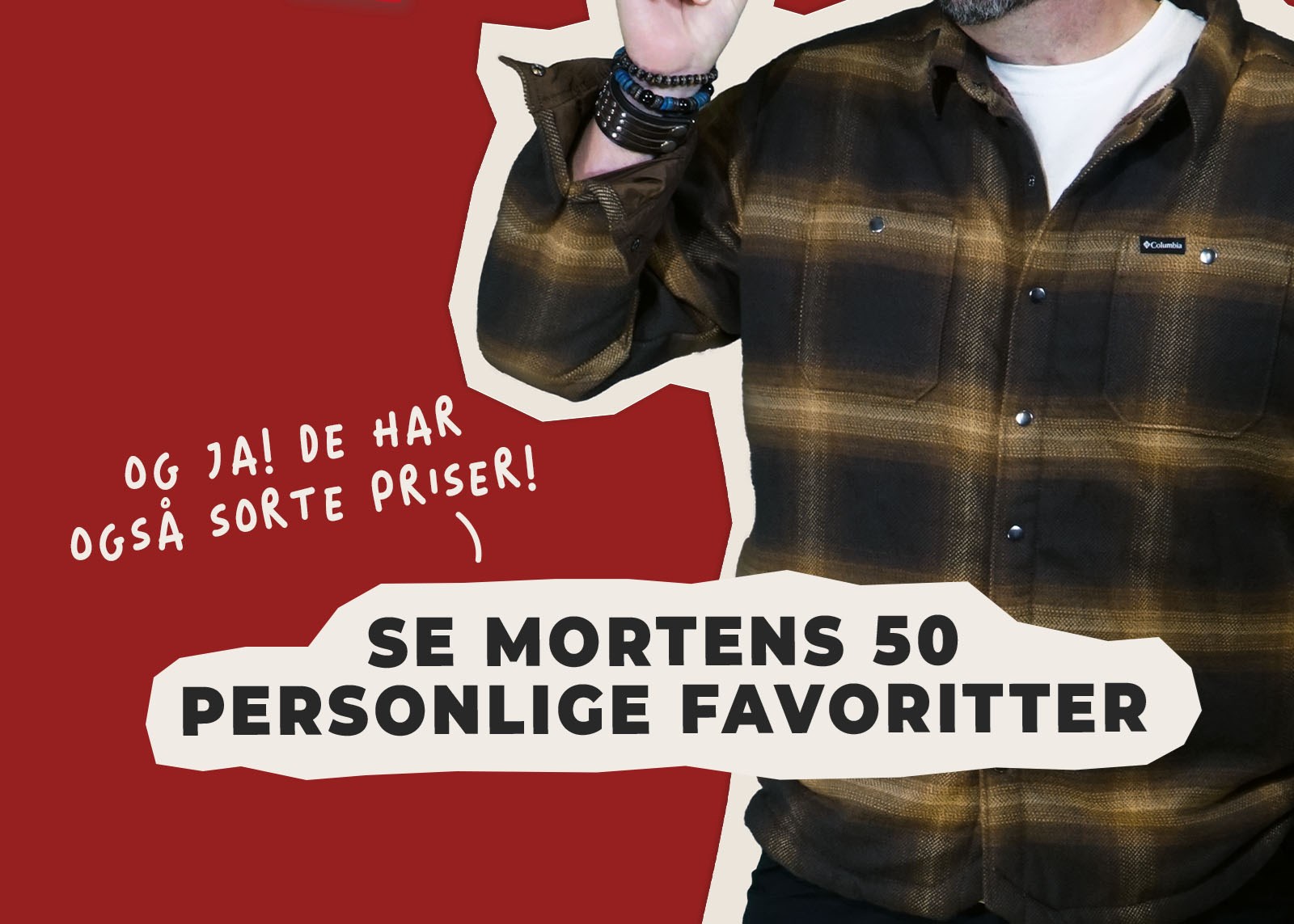 Mortens 50 fødselsdags favoritter.