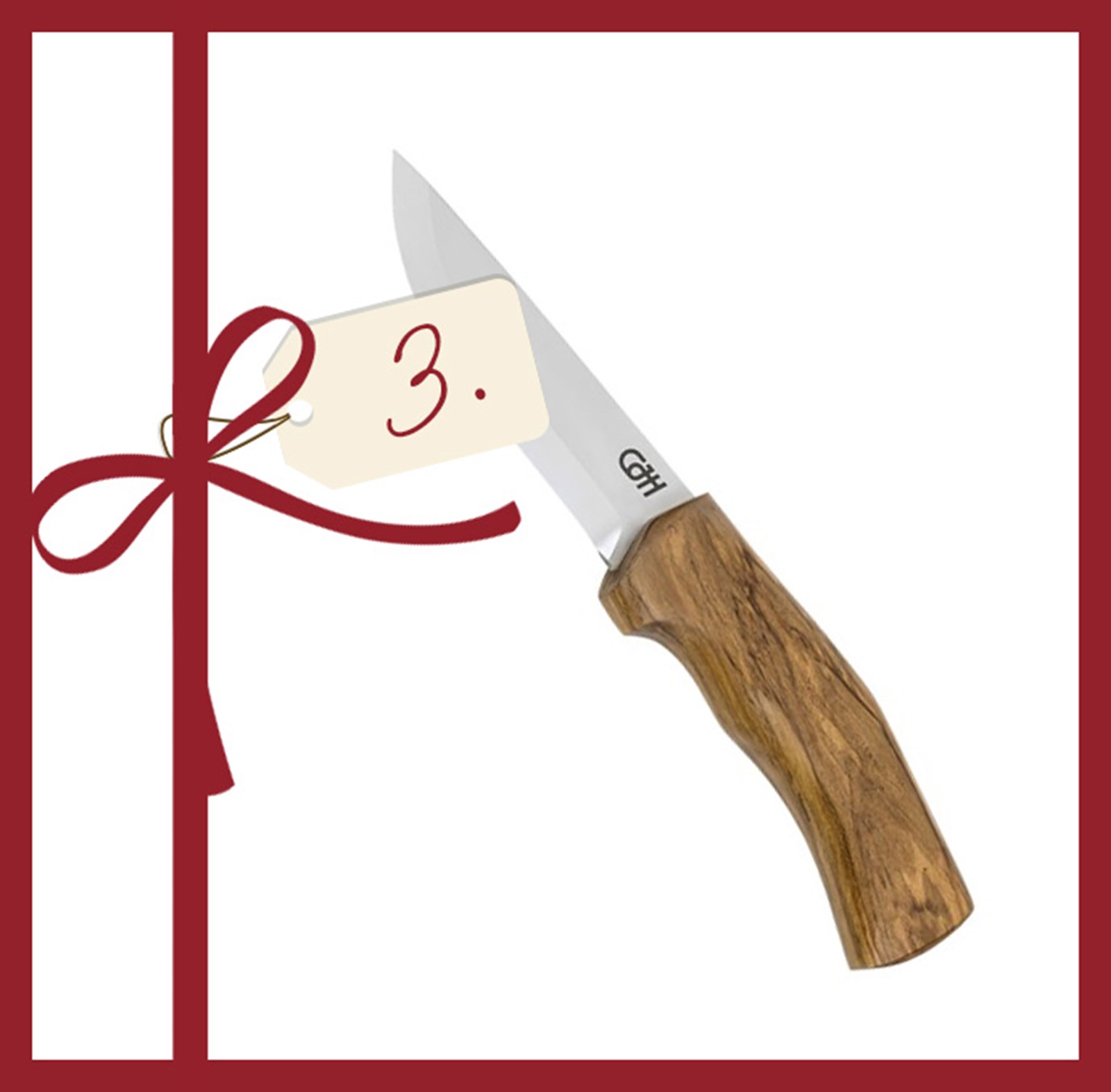 Outdoor Knife Olive Wood