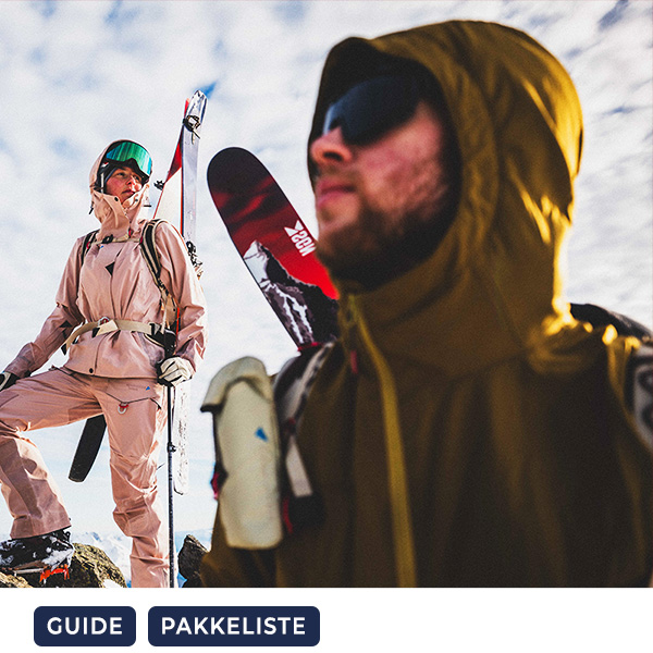 Pakkeliste til skiferien