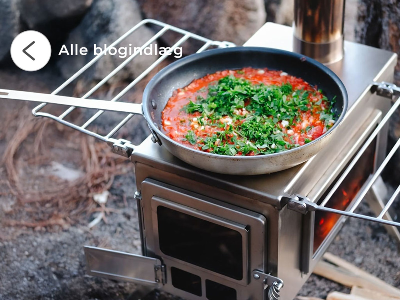 Winnerwell ovn med mad på toppen