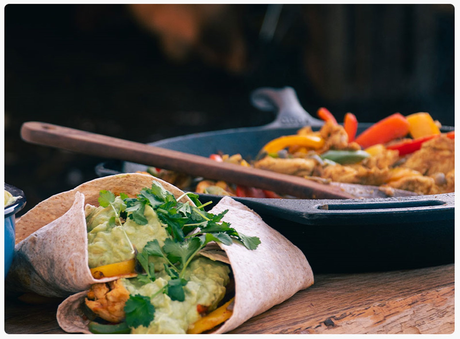 Opskrift på fajitas