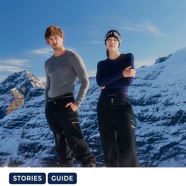 Icebreaker - naturlige merinobaselayers til friluftsliv