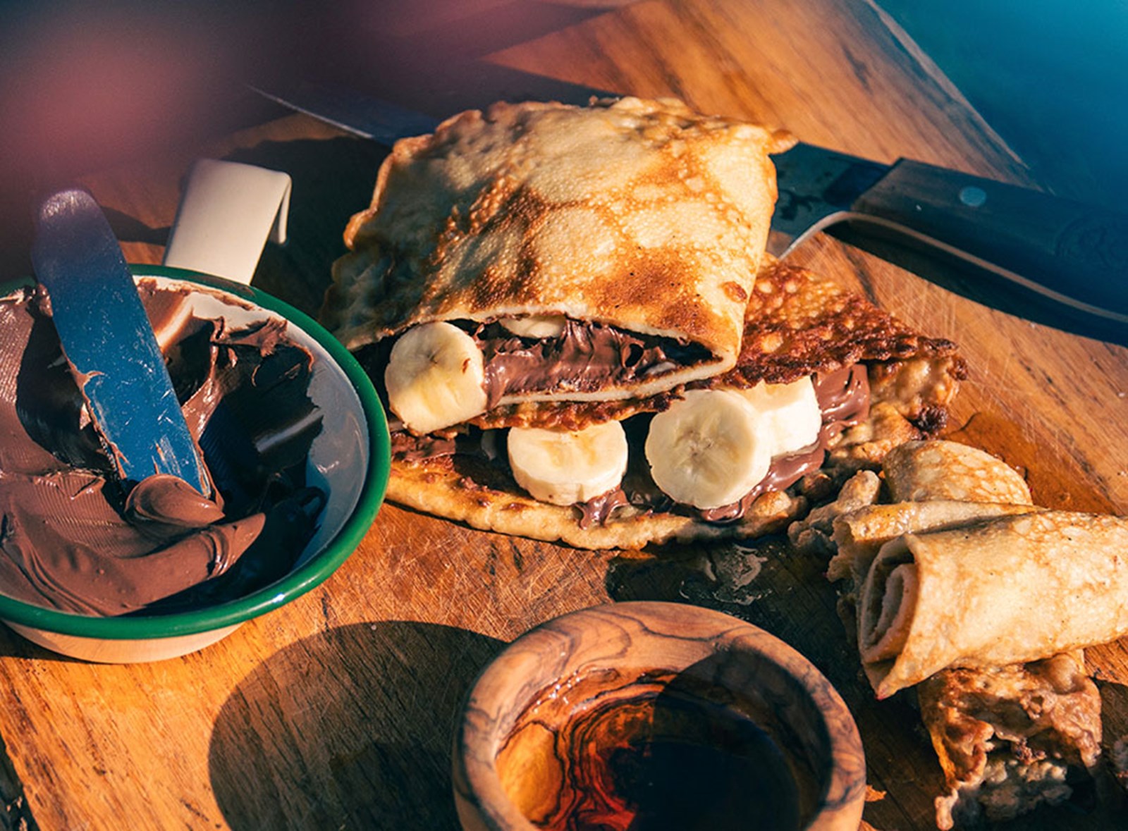 Panderkager over bål