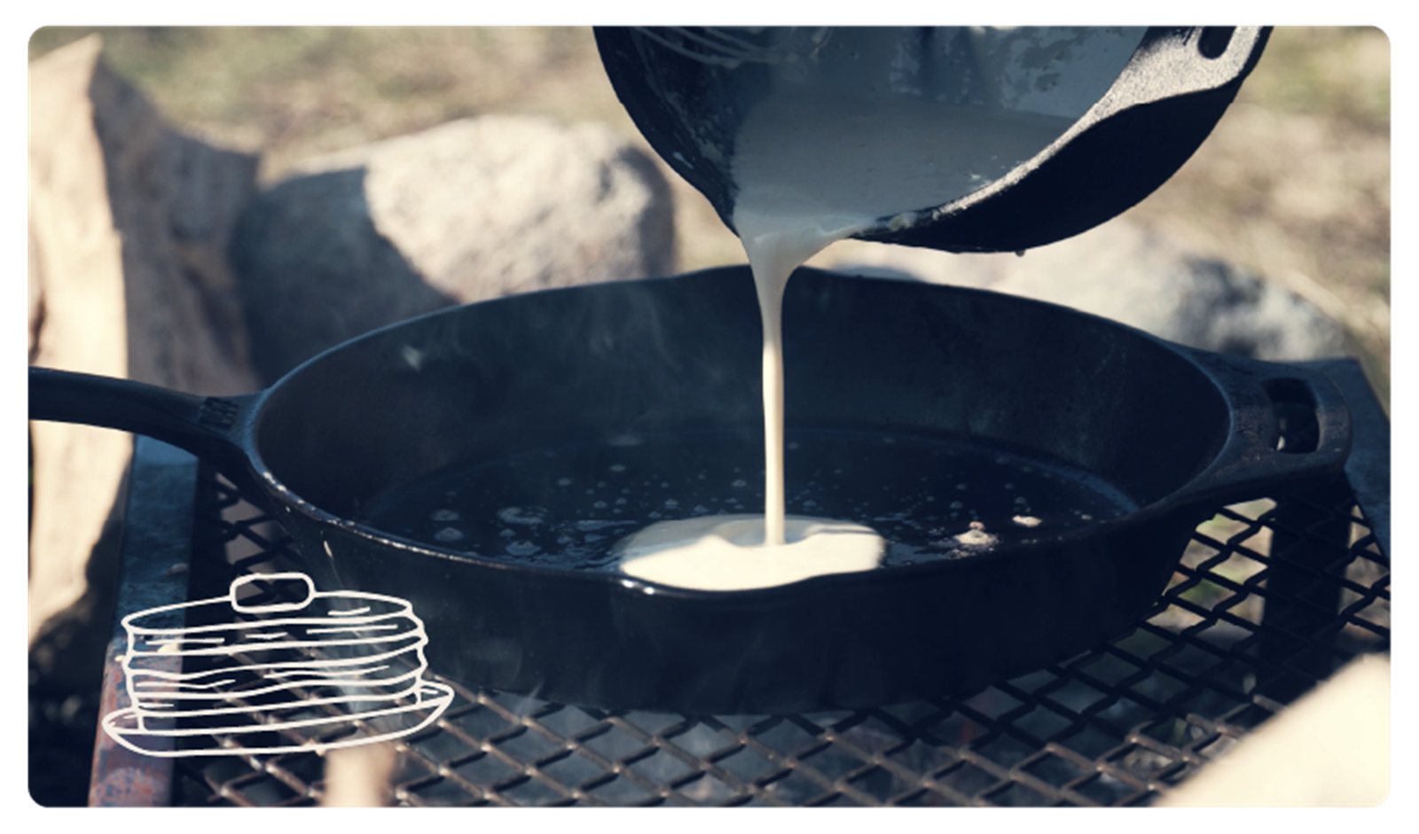 Pande med pandekagedej