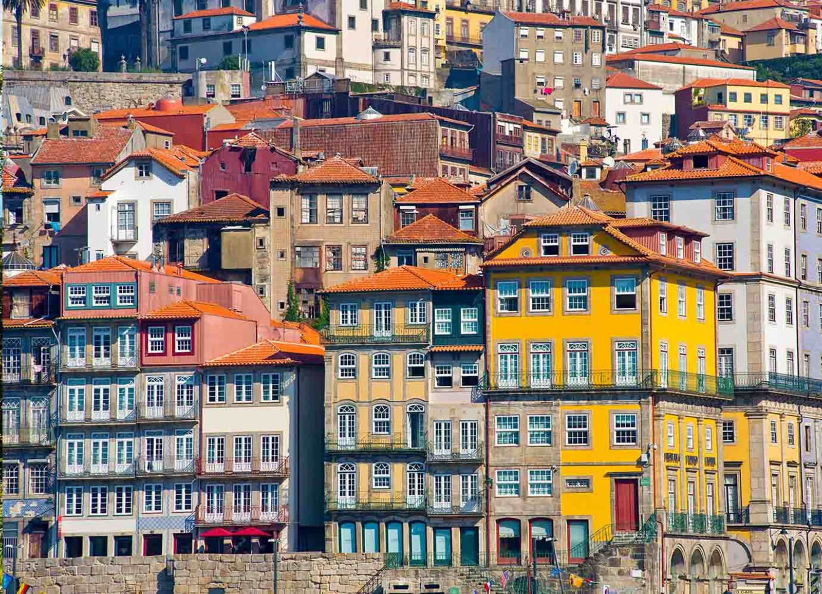 Huse i Porto, Portugal.