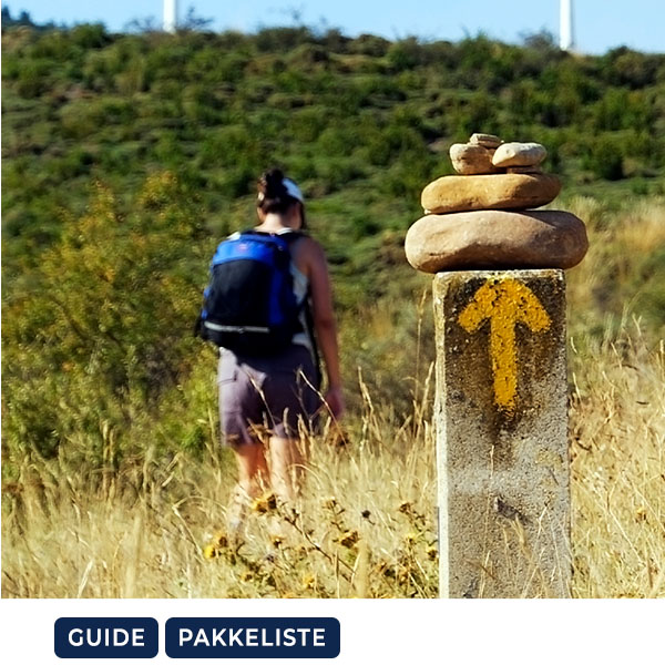 Den komplette pakkeliste til Camino de Santiago 2026
