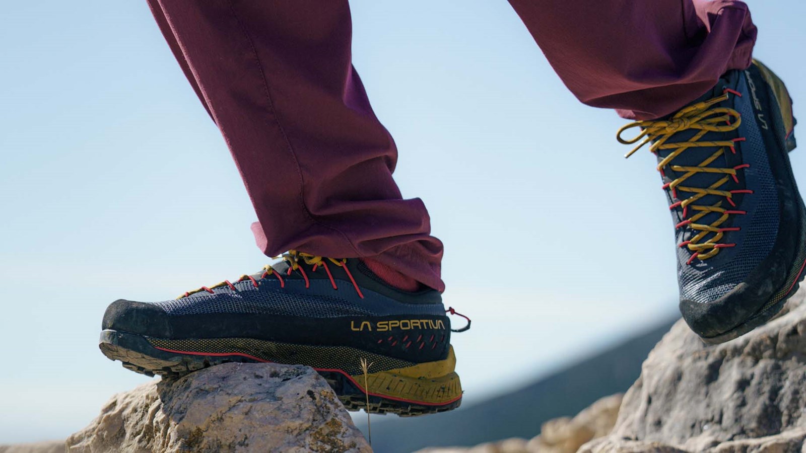 La Sportiva sko i brug.