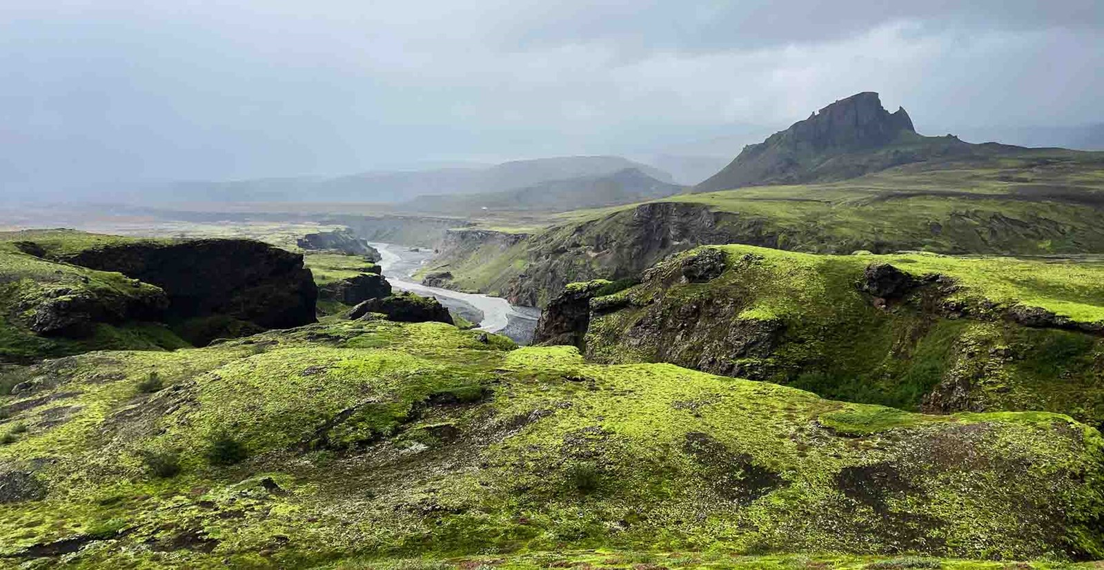 Det lslandske højland.