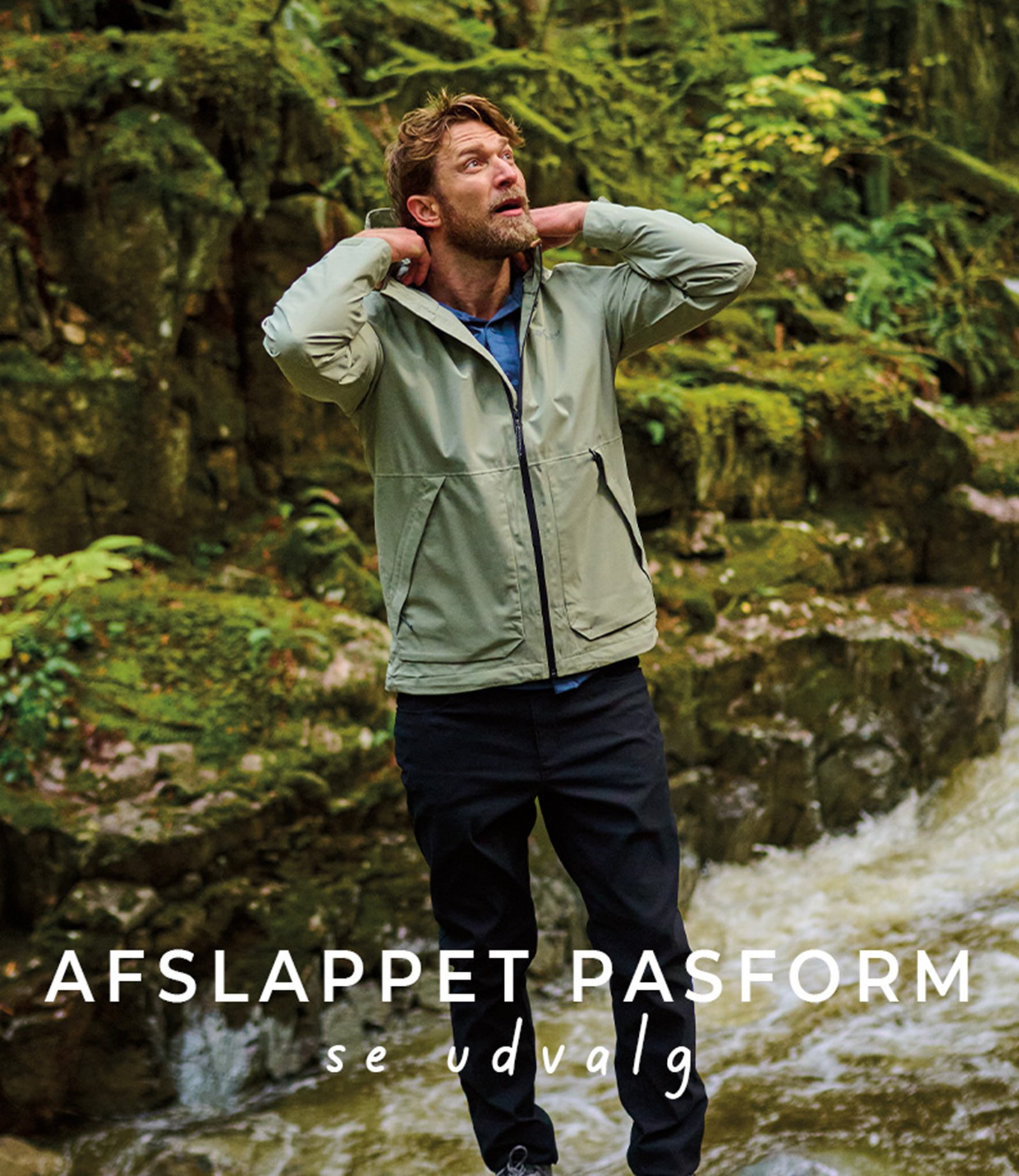 Afslappet pasform