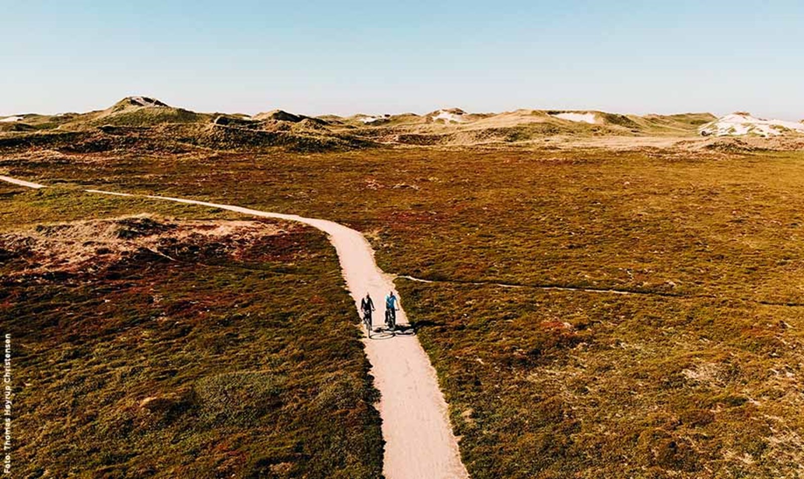 Vestkystruten cyklister.