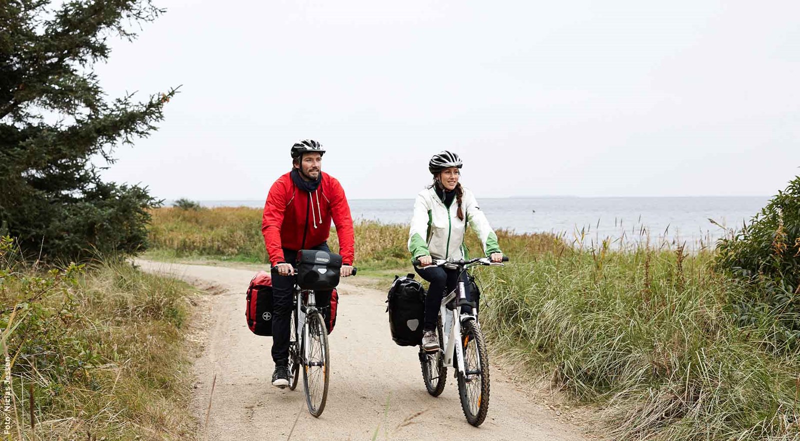 Cyklister på Vestkystruten.