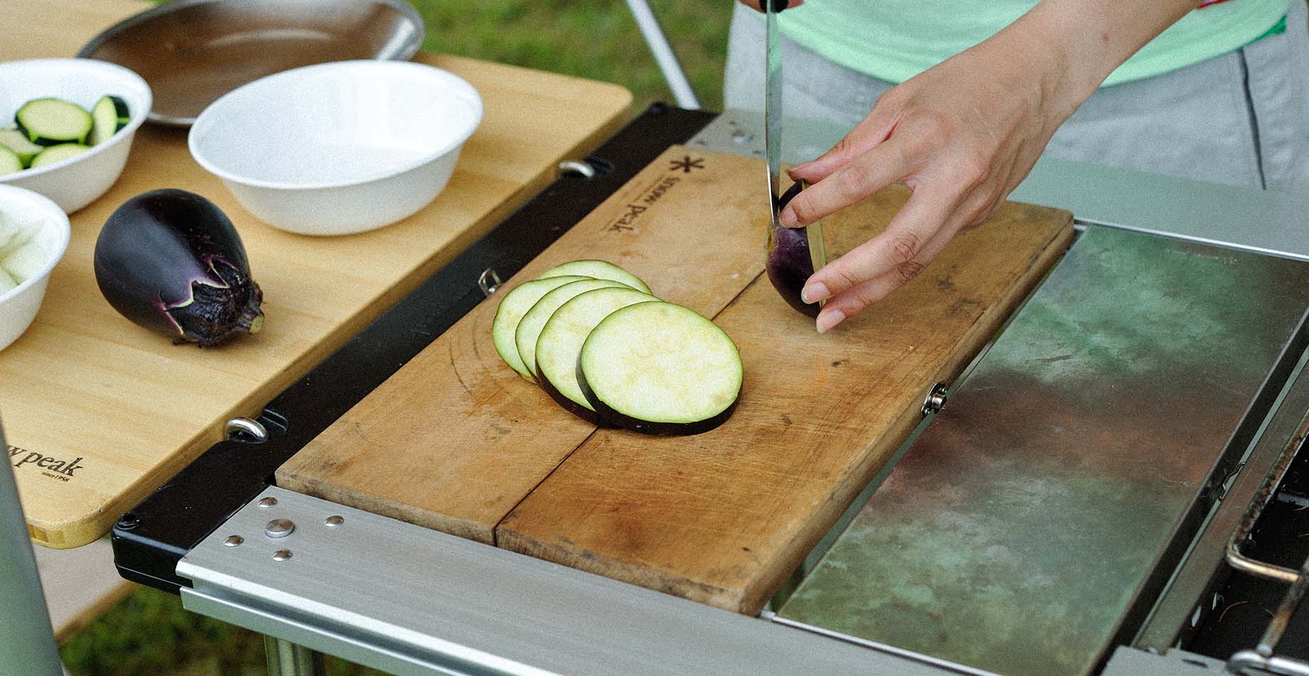 Snow Peak Chopping Board Set