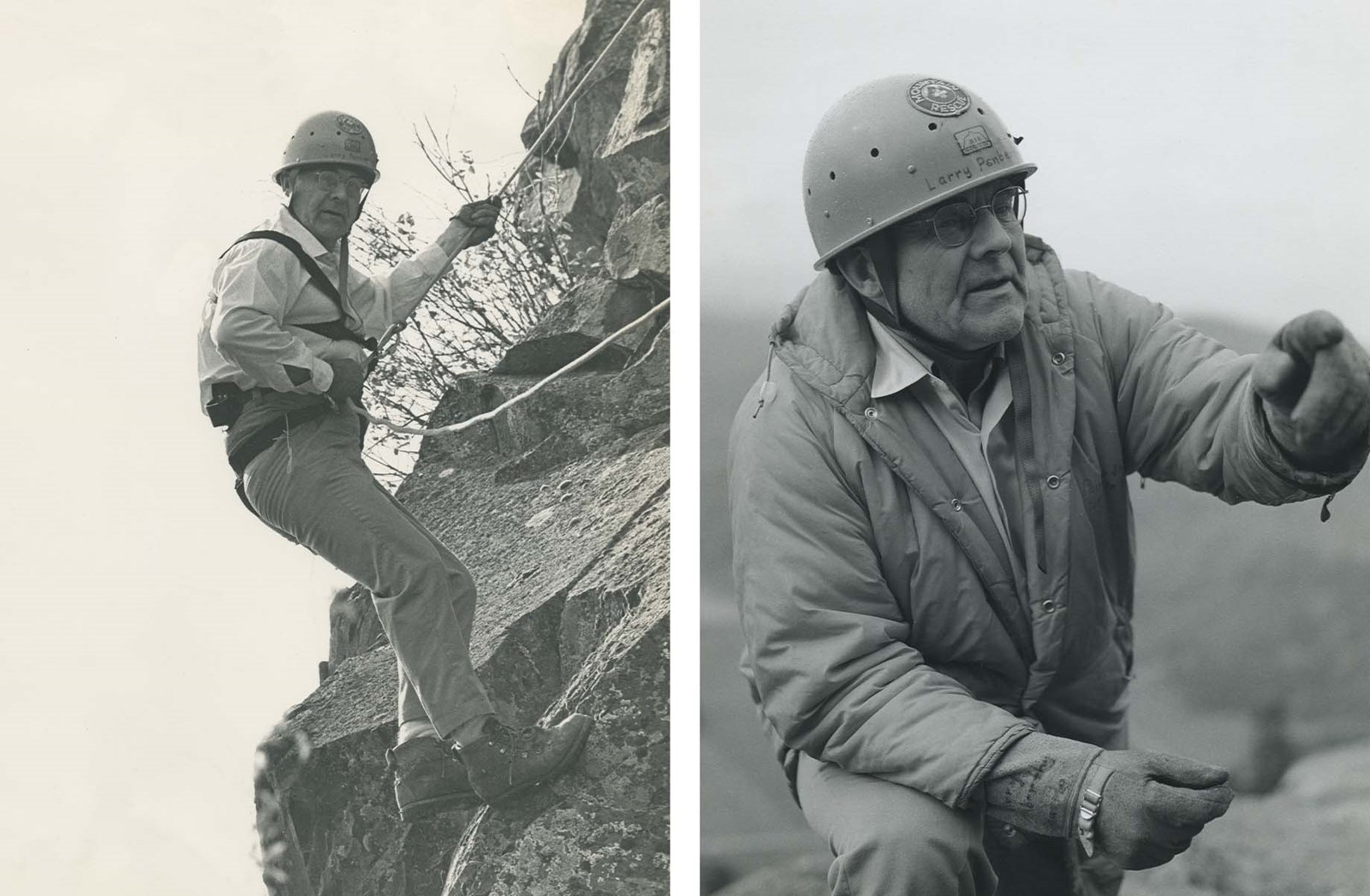 Larry Penberthy, der klatrer.