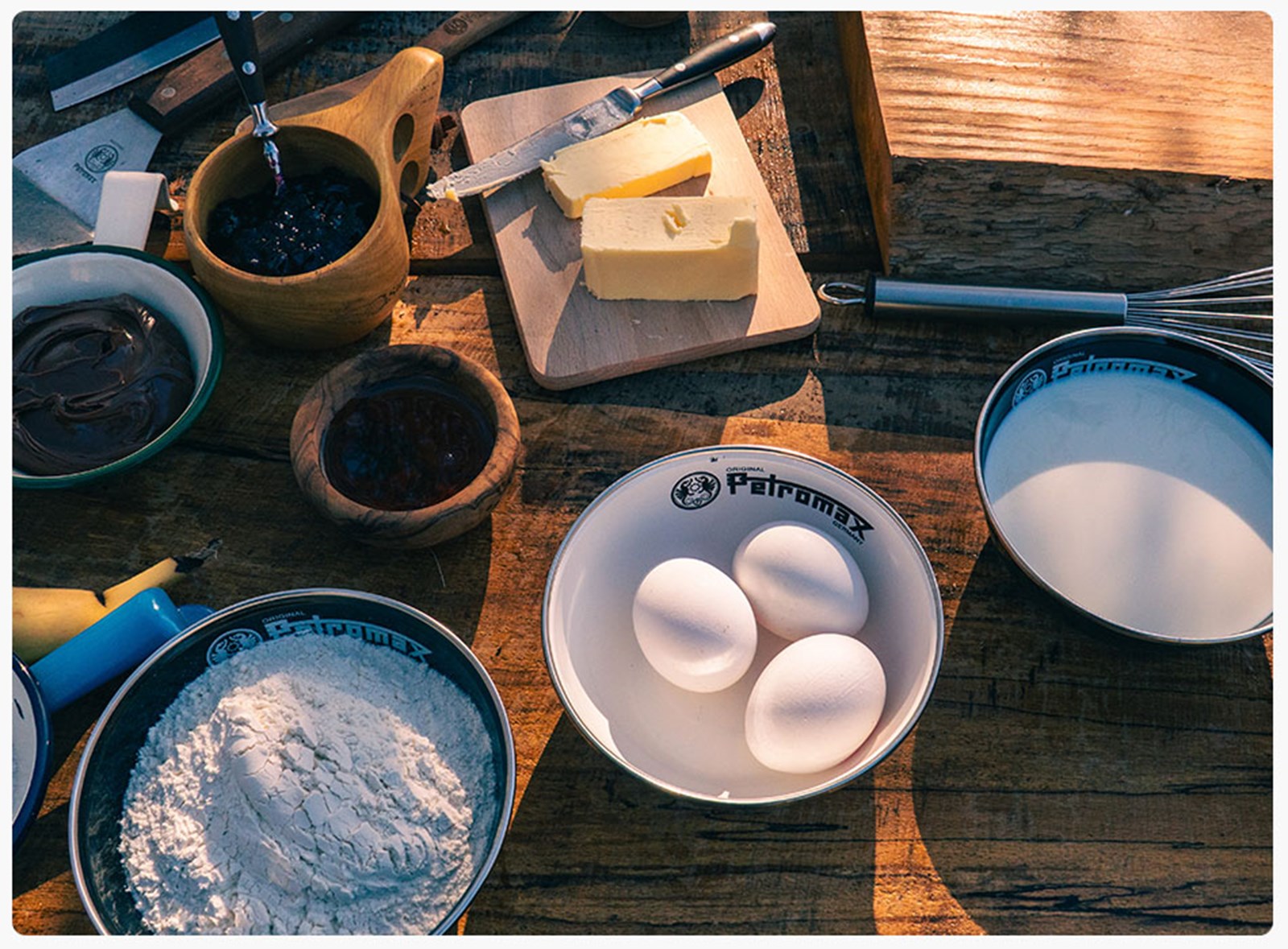 Ingredienser til pandekager