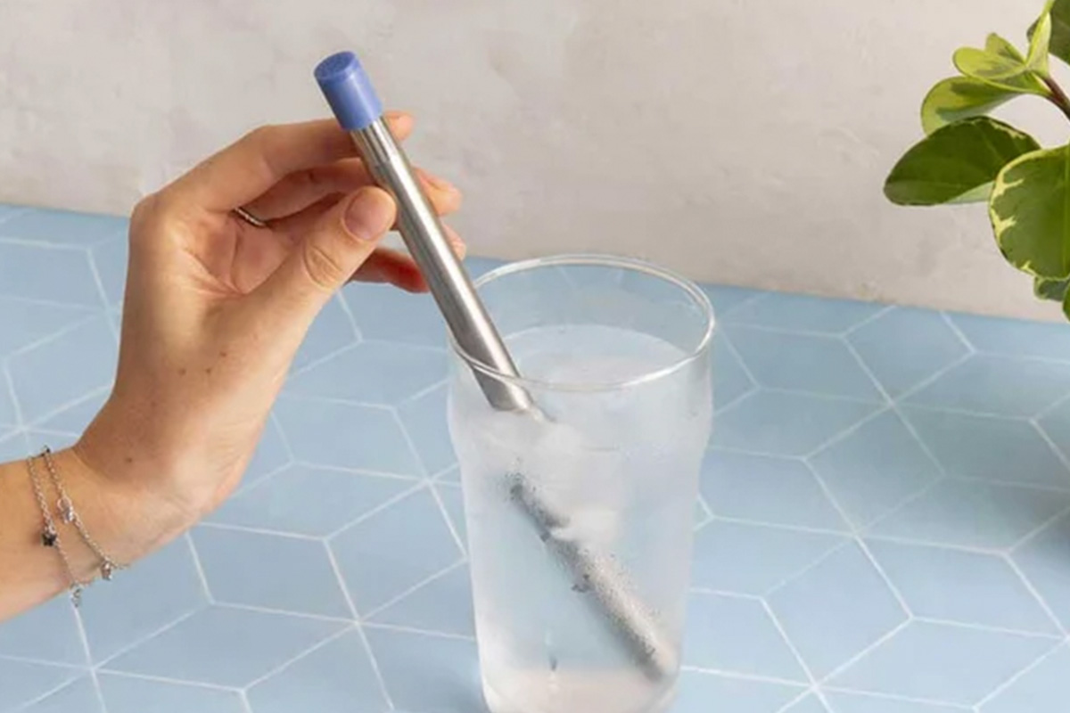 LifeStraw Peak Straw bruges direkte fra en bæk